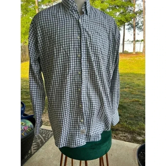 Peter miller manoluxe long sleeve button up xl 100% cotton - Picture 1 of 6